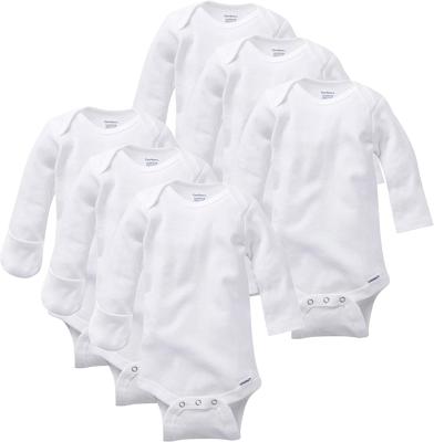 Amazon.com: Gerber Unisex Baby Multi-Pack Long-Sleeve Onesies Bodysuit Mitten Cuff Sizes 6-Pack Mitten Cuff Preemie: Clothing, Shoes & Jewelry