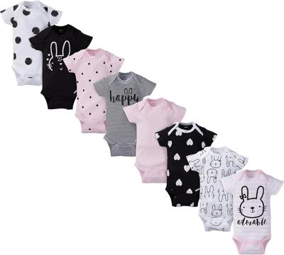 Amazon.com: Gerber unisex baby 8-pack Short Sleeve Onesies Bodysuits and Toddler T Shirt Set, Pink Bunny, Preemie US: Clothing, Shoes & Jewelry