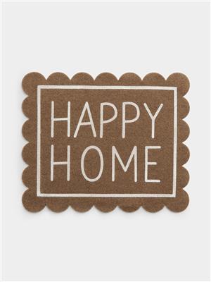 Jet Home Happy Home Natural Doormat | Bash