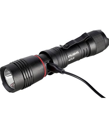 Streamlight 89000 ProTac 2.0 2000-Lumen 17300-Candela Rechargeable Tactical LED Flashlight with USB C Cable, and Holster, Box, Black : Spo