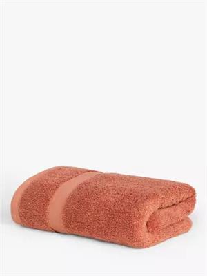 John Lewis Egyptian Cotton Bath Towel, Raw Sienna