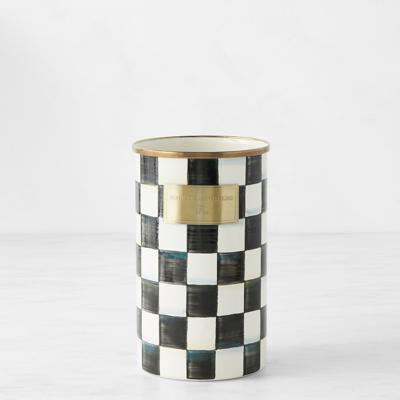 MacKenzie-Childs Courtly Check Utensil Holder | Williams Sonoma