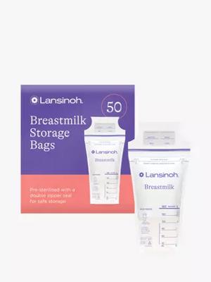 Lansinoh Breastmilk Storage Bags, Pack of 50