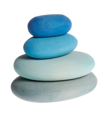 Grimms Blocks - Pebbles River 4pcs – Mymy & Me