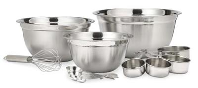 MASTER ChefStainless Steel Bake Prep Set, 12-pc