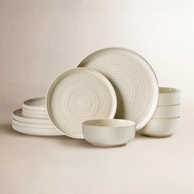 Latitude Run® Constellation Plates And Bowls Sets, 12 Piece Dinnerware Sets & Reviews | Wayfair