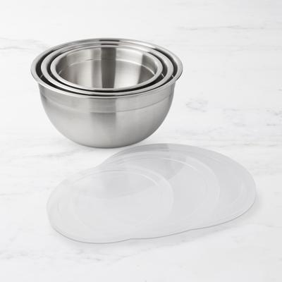 Williams Sonoma Stainless Steel Mixing Bowls With Lid - Set Of 3 | Williams Sonoma