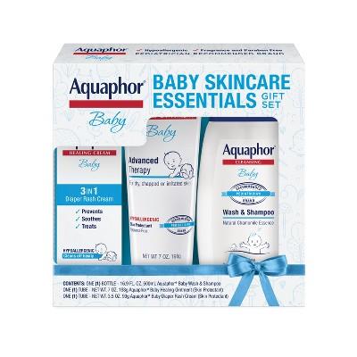 Aquaphor Baby Skincare Essentials Gift Set - 3pk : Target