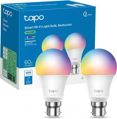 TP-Link Tapo L530B Pack of 2 Multicolor Wi-Fi Smart Bulb Alexa & Google Home Compatible Smart Bulb Price in India - Buy TP-Link Tapo L530B Pack of 2 M