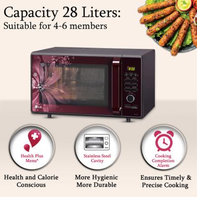 Microwave Oven (MC2886BRUM, Black)
