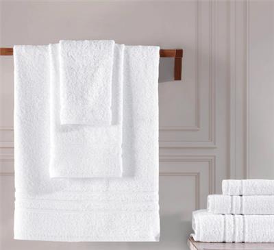 Hawmam Linen White Bath Towels Set of 4 | Walmart