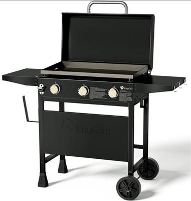 KingChii 3-Burner 28 Propane Griddle with Hard Cover | Walmart
