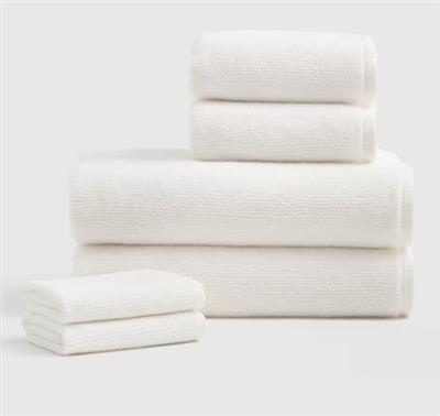 Turkish Ribbed Quick Dry Bath Towel Bundle | Quince