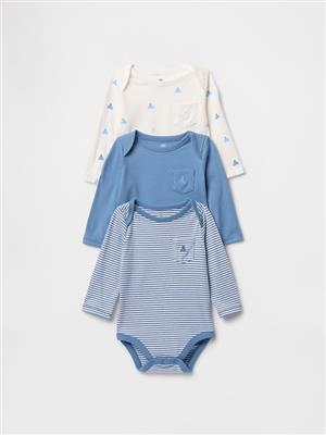 Baby First Favorites Organic Cotton Bodysuit (3-Pack) | Gap