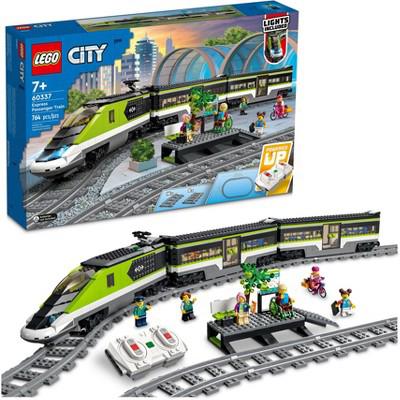 LEGO City Express Passenger Train Toy RC Lights Set 60337 : Target