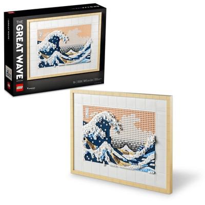 LEGO ART Hokusai – The Great Wave Wall Art Adults Set 31208 : Target