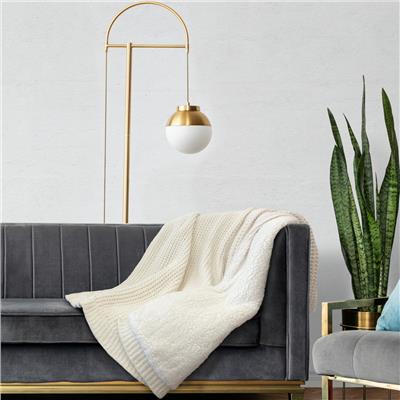 Ember Reversible Sherpa Throw