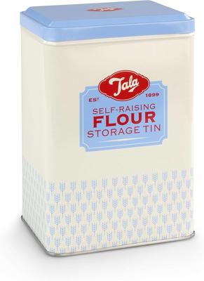 Tala Originals Self Raising Flour Storage Tin, Blue, 12x9.5x19 cm – Durable & Stylish Kitchen Container for Freshness & Easy Storage : Amazon.co.uk: H