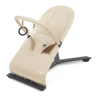 Puggle Infinity Luxe Reclining Bouncer Chair - Cashmere | The Nursery Store