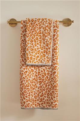 Lola Leopard Bath Towel Collection | Anthropologie