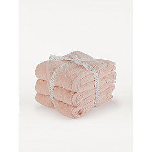 Pink Hooded Towels 3 Pack | Baby | George at ASDA