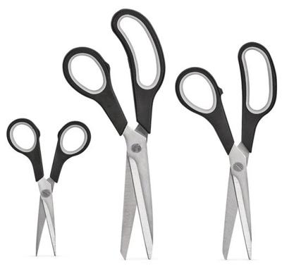 MASTER Chef Stainless Steel Scissor Set, Ergonomic Grip, 3-pc | Canadian Tire