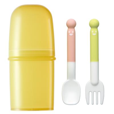 Pigeon self wean spoon and fork 12m 399