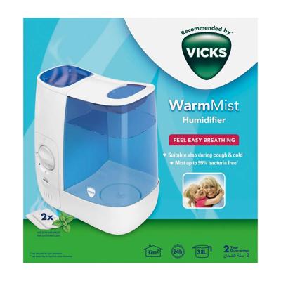 Vicks warm mist humidifier 555