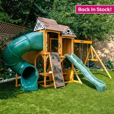 Laurel Retreat Swing Set | Outdoor Playsets | KidKraft