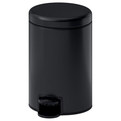 GANSJÖN trash can, black, 3 l (1 gallon) - IKEA CA
