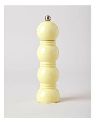 Vue Bubble Salt or Pepper Mill 20cm in Yellow | MYER