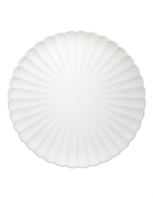 Casa Domani Solare Round Platter 33cm in Cream | MYER