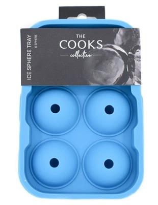 The Cooks Collective Jumbo 6 Sphere Ice Tray in Blue | MYER