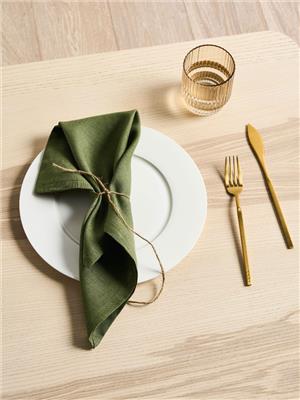 Nimes Moss 4-Piece Napkin Set