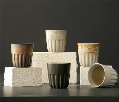 Ancient Rome Ceramic Coffee Cup 220mls - Set of 5 – Cobblestone Australia