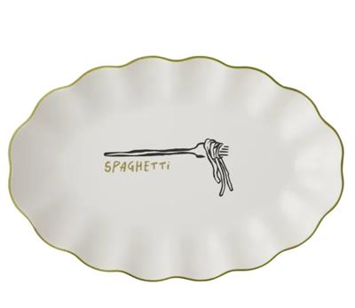 Mangiare Spaghetti Ceramic Dish – Palm Avenue Homewares & Seasonal Decor