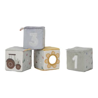 Soft Cubes Set - Little Farm – Little Dutch Aus