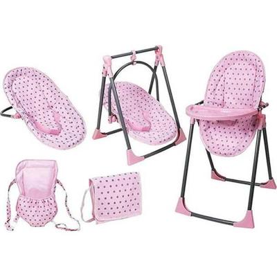 Lissi Baby Doll 6-in-1 Convertible Highchair Play Set Doll Accessory - Dolls & Doll Accessories | Maisonette