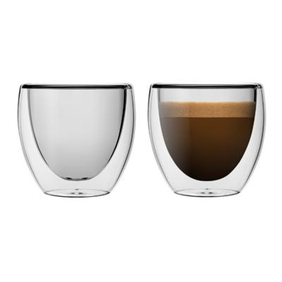 Humble and Mash Double Walled Espresso Glasses Set of 2 - Yuppiechef