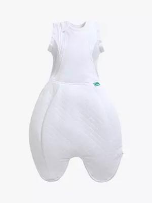 Purflo Swaddle To Sleep Baby Swaddle Bag, 2.5 Tog, Soft White, 0-4months