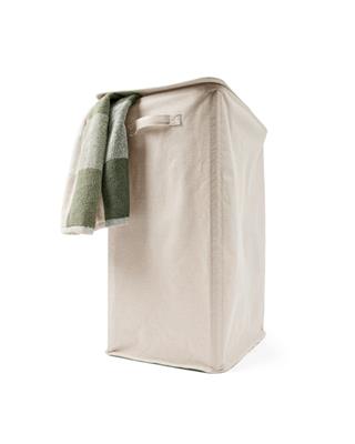 Linen Look Hamper with Lid - Kmart