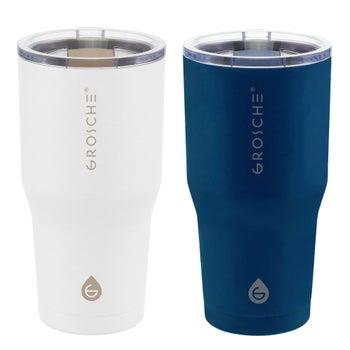 Grosche Yukon 887 ml (30 oz) Travel Mugs, 2-pack | Costco