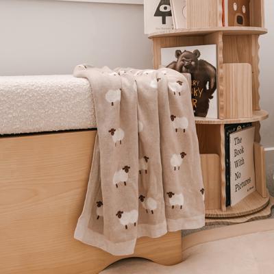 Sheep Knitted Blanket – Wyld Bub