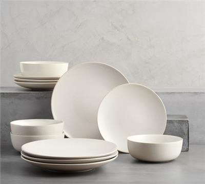 Mason 12-Piece Dinnerware Set | Pottery Barn