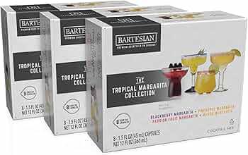 Amazon.com: Bartesian 24-Pack Whiskey Lovers Mixer Capsules for Cocktail Machine – Home Bar Mixology Cocktails Mix Pod Capsule Set To Use With the Bar