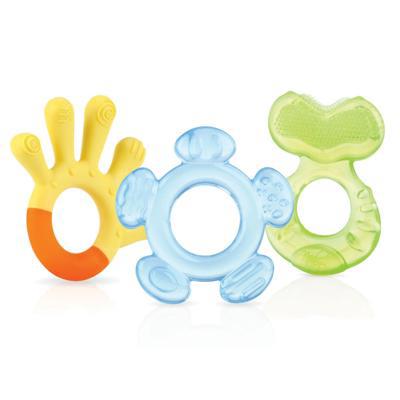 Nuby Lightweight & Easy To Hold 3-Step Baby Teether Set, 3-piece set - Walmart.ca