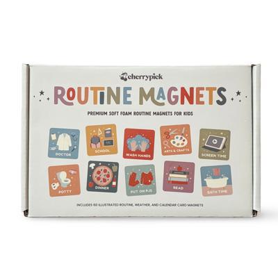 Routine Magnets - Soft Foam Magnetic Set – Wood Wood Toys