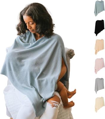Amazon.com : Breathable Nursing Cover Up for Breastfeeding - Privacy Nursing Covers - Newborn Essentials Must Haves - Improved Ponchy by Gold Mamas -