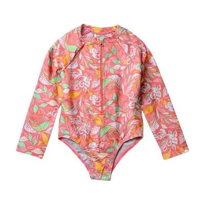 OSHKOSH BGOSH Toddlers and Baby Girls One Piece Swimsuit Rashguard, Lilac, 4T : Target