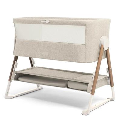Mamas & Papas Lua Bedside Bassinet Beige